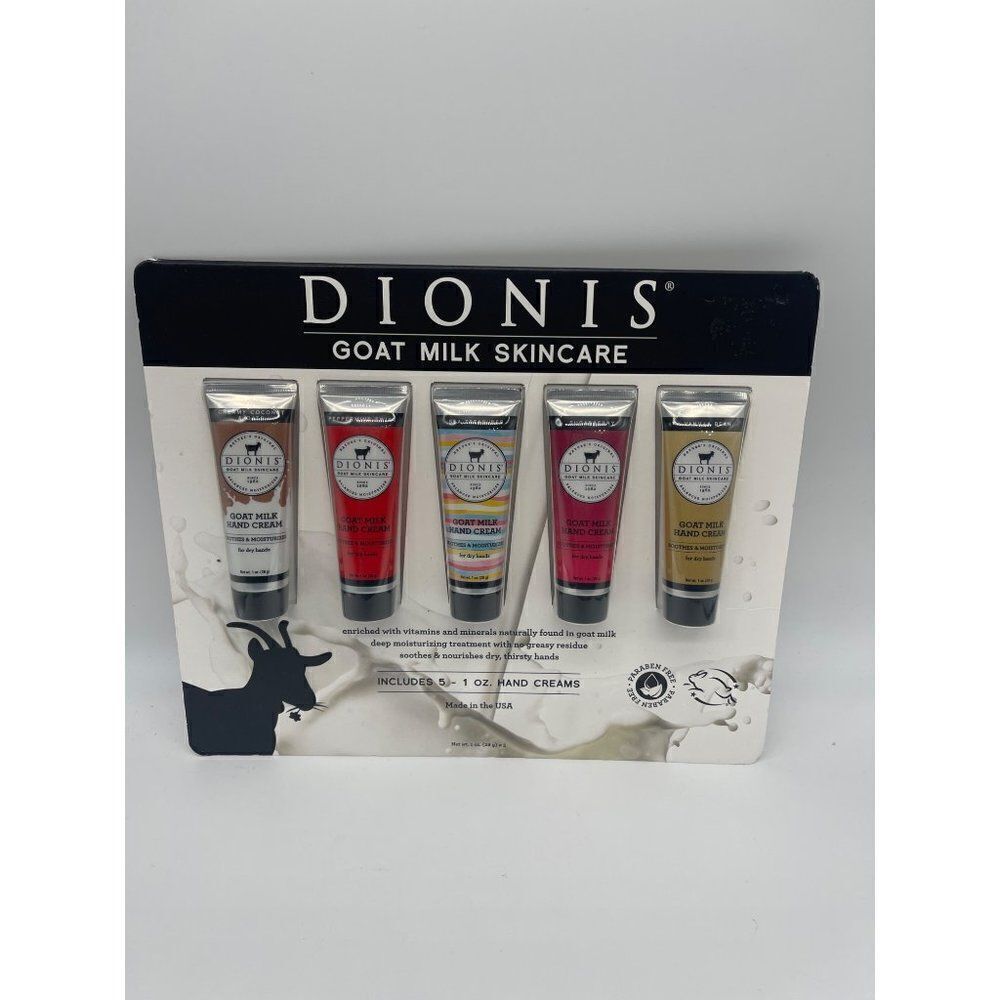 Dionis Goat Milk Skincare 5 - 1 zo. Hand Creams (28 g) x 5